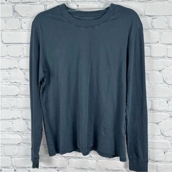 prAna Women's Everyday Vintage-Washed Long Sleeve Tee, Size L - Stormy Night - Picture 2 of 5